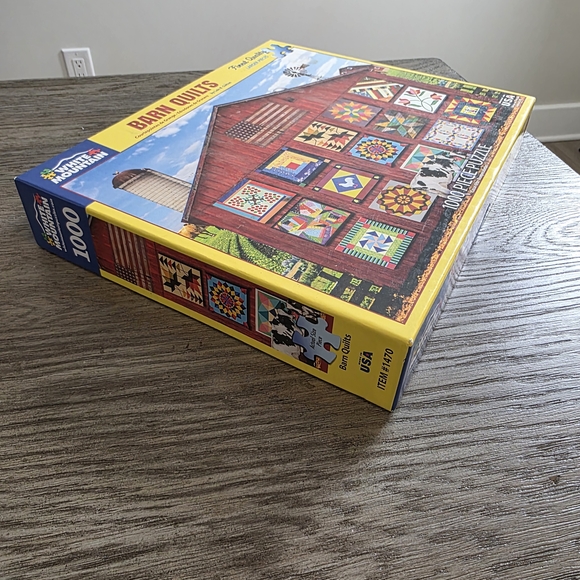 Barn Quilts - 1000 Piece Jigsaw Puzzle - Picture 3 of 4